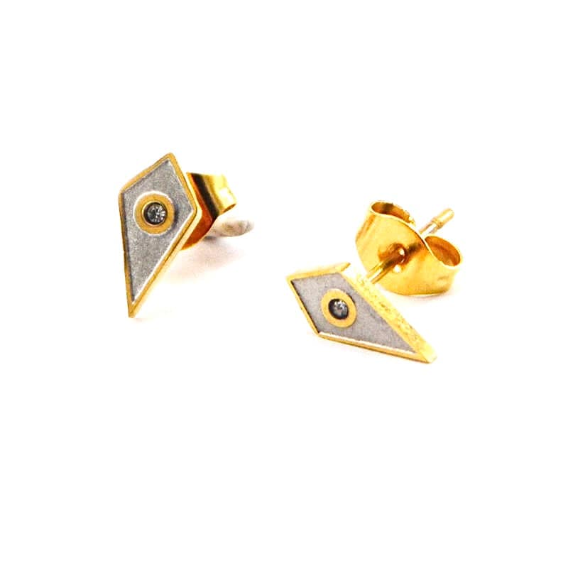 Twilight Diamond Stud Earrings - AMD COLLECTIVE