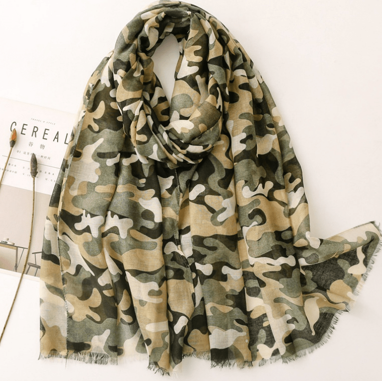 Camo Print Scarf - Gottohaveitfashion