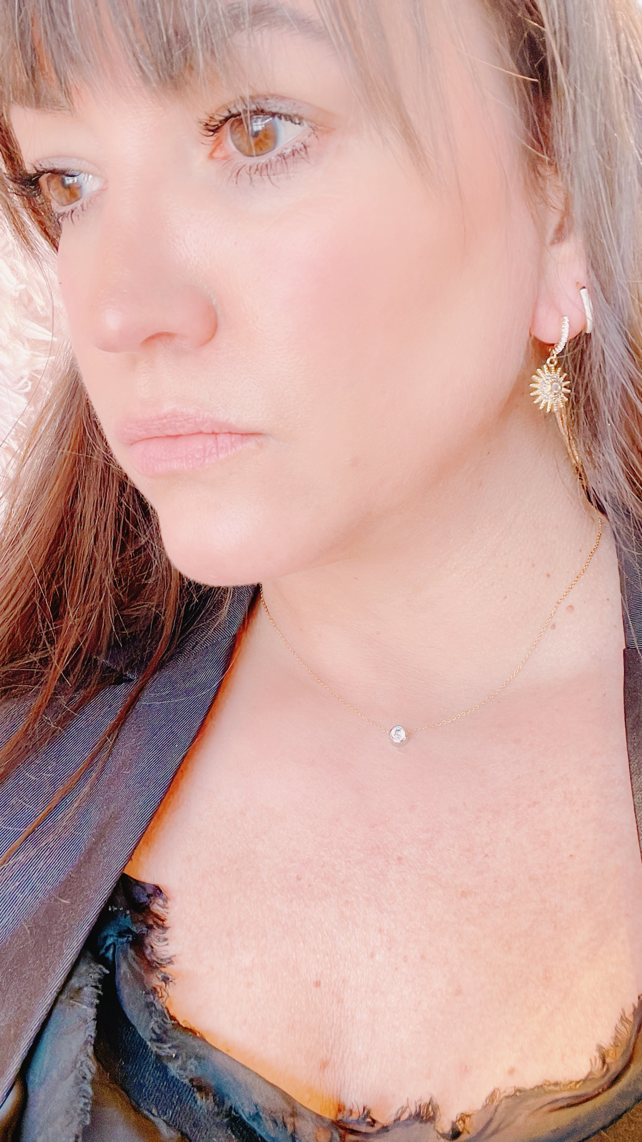 Single Stone Necklace