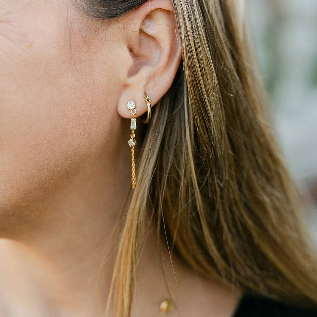 Charlotte Chain Earrings - AMD COLLECTIVE