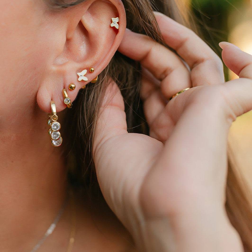 Butterfly Stud Earrings - AMD COLLECTIVE