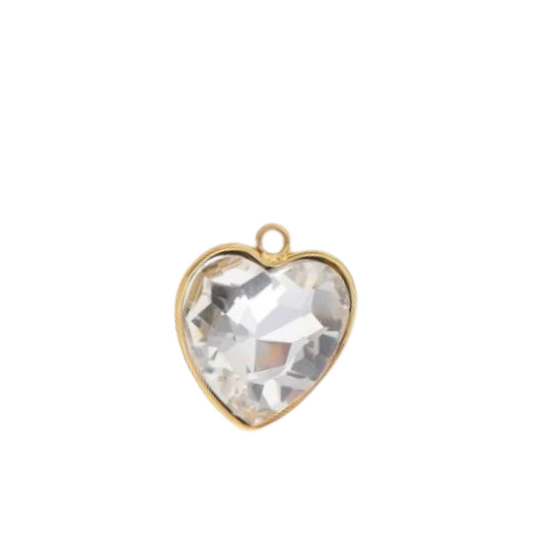 CZ Heart Charm