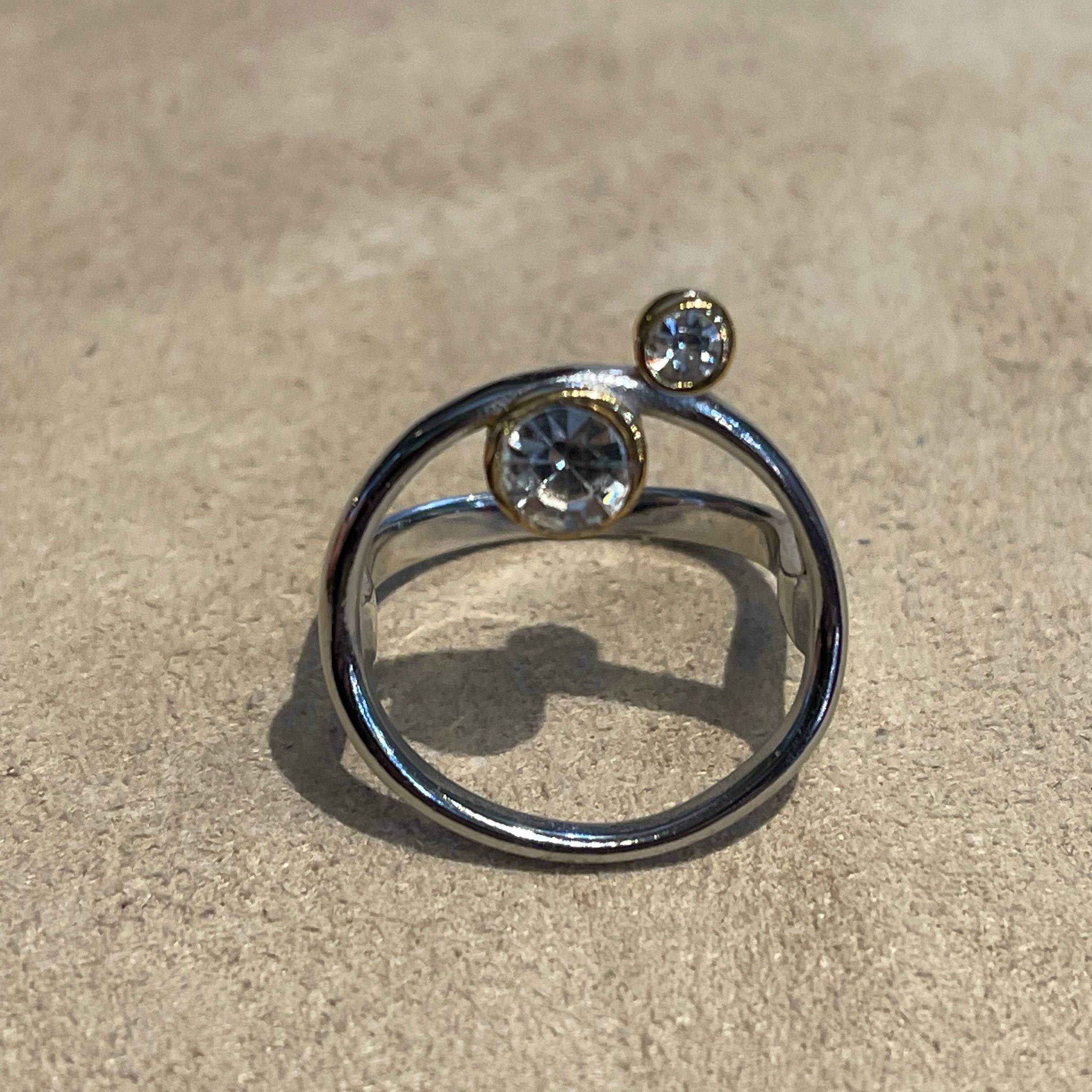 What Goes Around Circle Ring - Silver - AMD COLLECTIVE