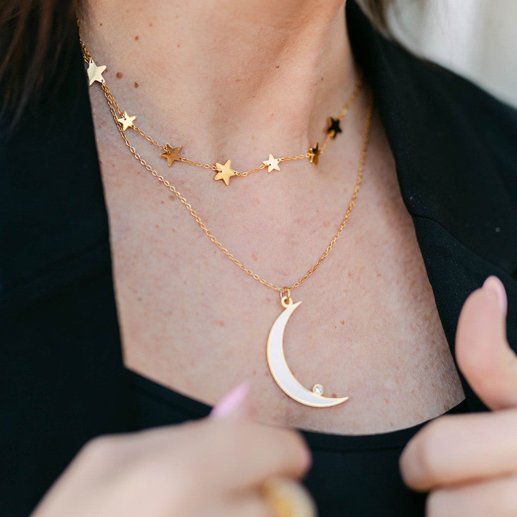 Crescent Necklace - Large - AMD COLLECTIVE