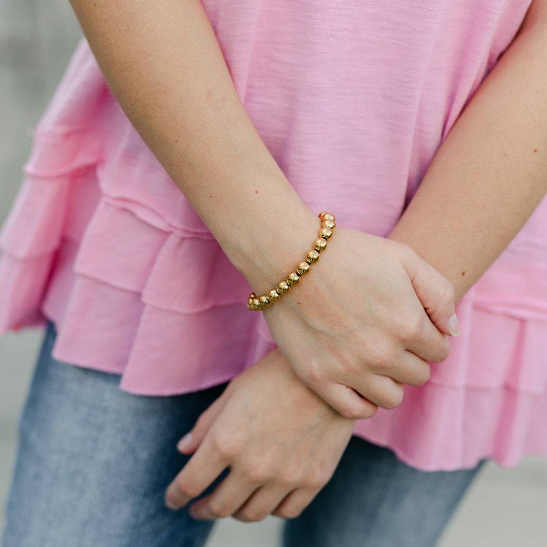 Gold Ball Bead Bracelets - AMD COLLECTIVE