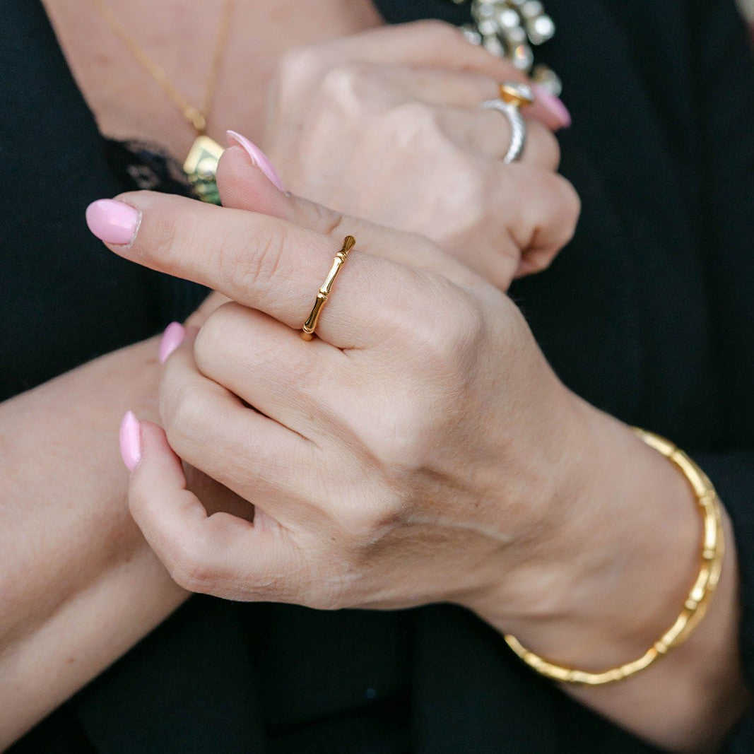 Bamboo Bangle Bracelet - AMD COLLECTIVE