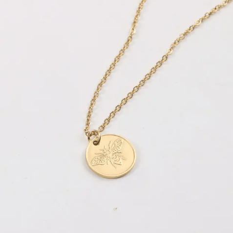 Dainty Bee Necklace - AMD / GTHIF