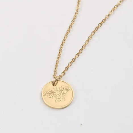 Dainty Bee Necklace - AMD / GTHIF