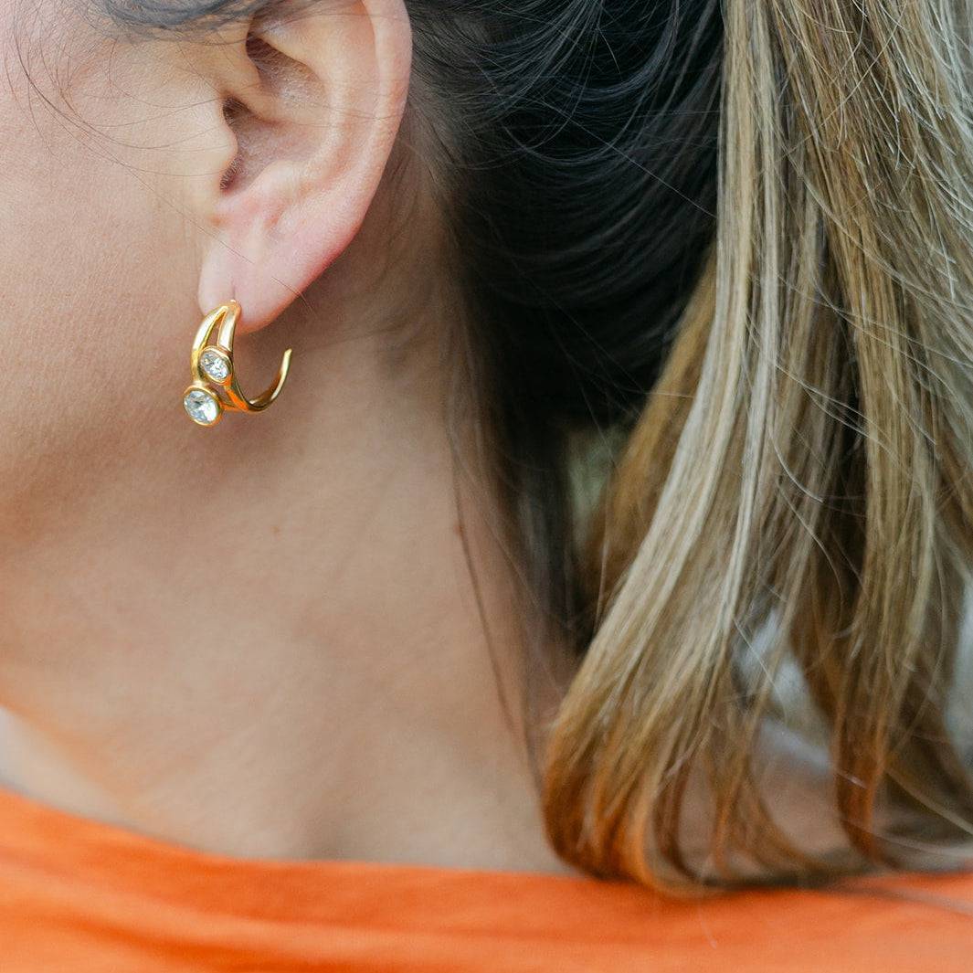 Alexandra Hoop Earrings - AMD COLLECTIVE