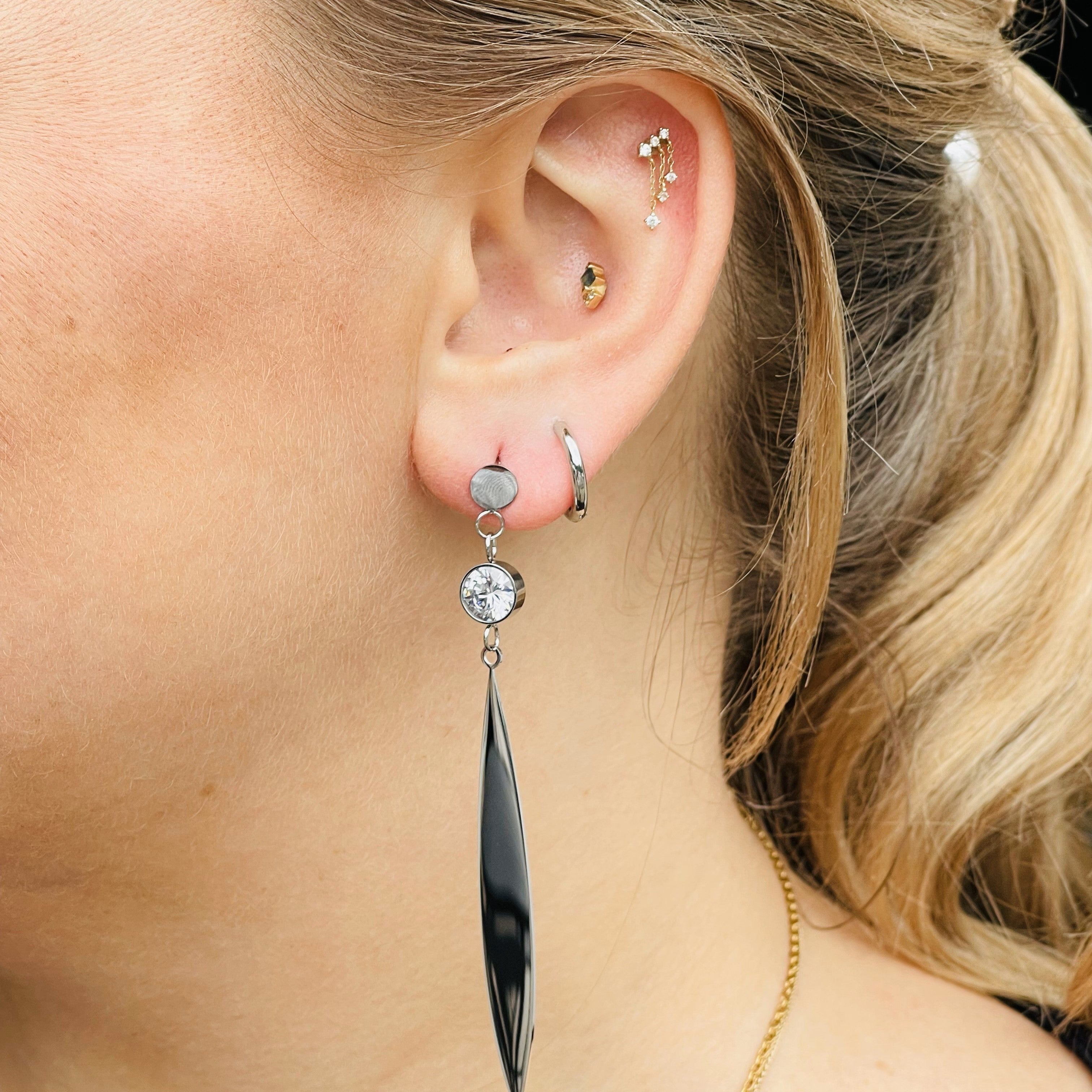 GIGI MARQUISE Earrings - AMD COLLECTIVE