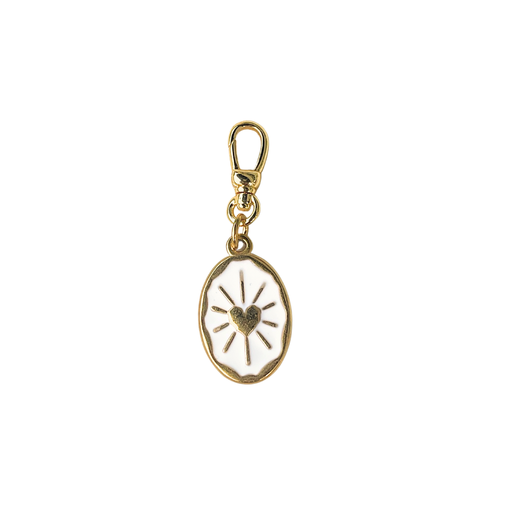 Oval Sun Charm
