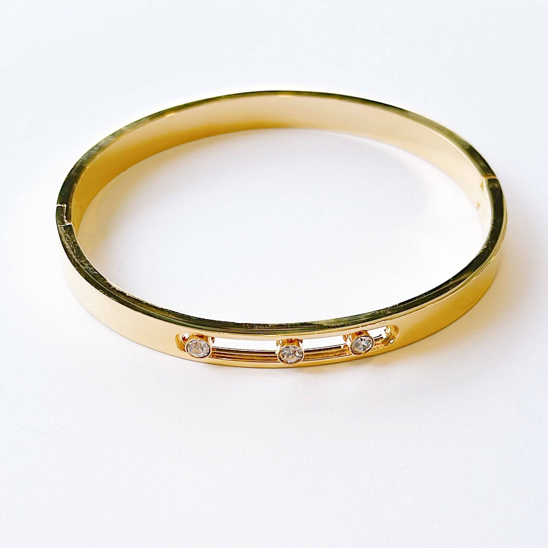 Rebecca Bar Gold Bracelet - Gottohaveitfashion