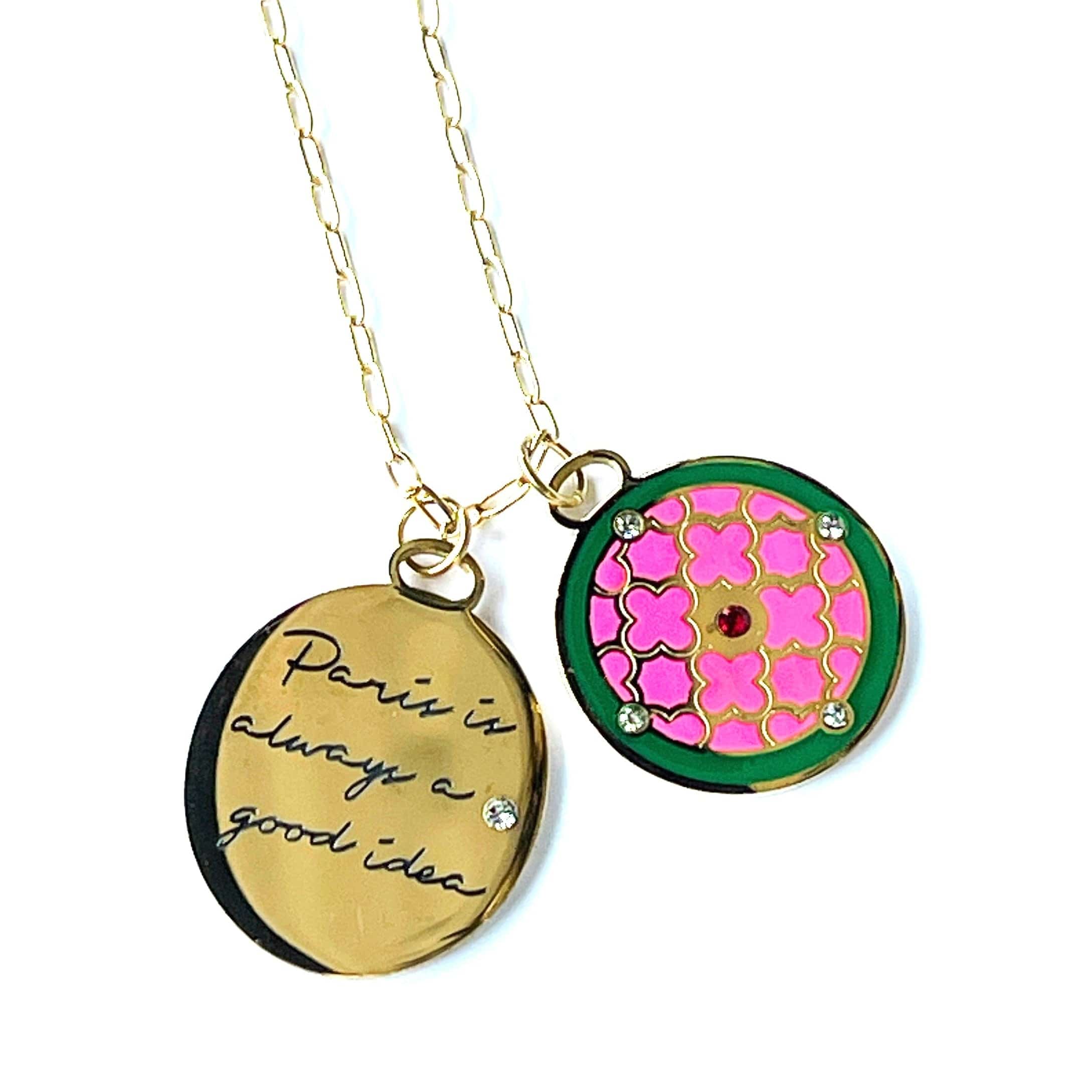 Paris Charm Necklace - Gottohaveitfashion