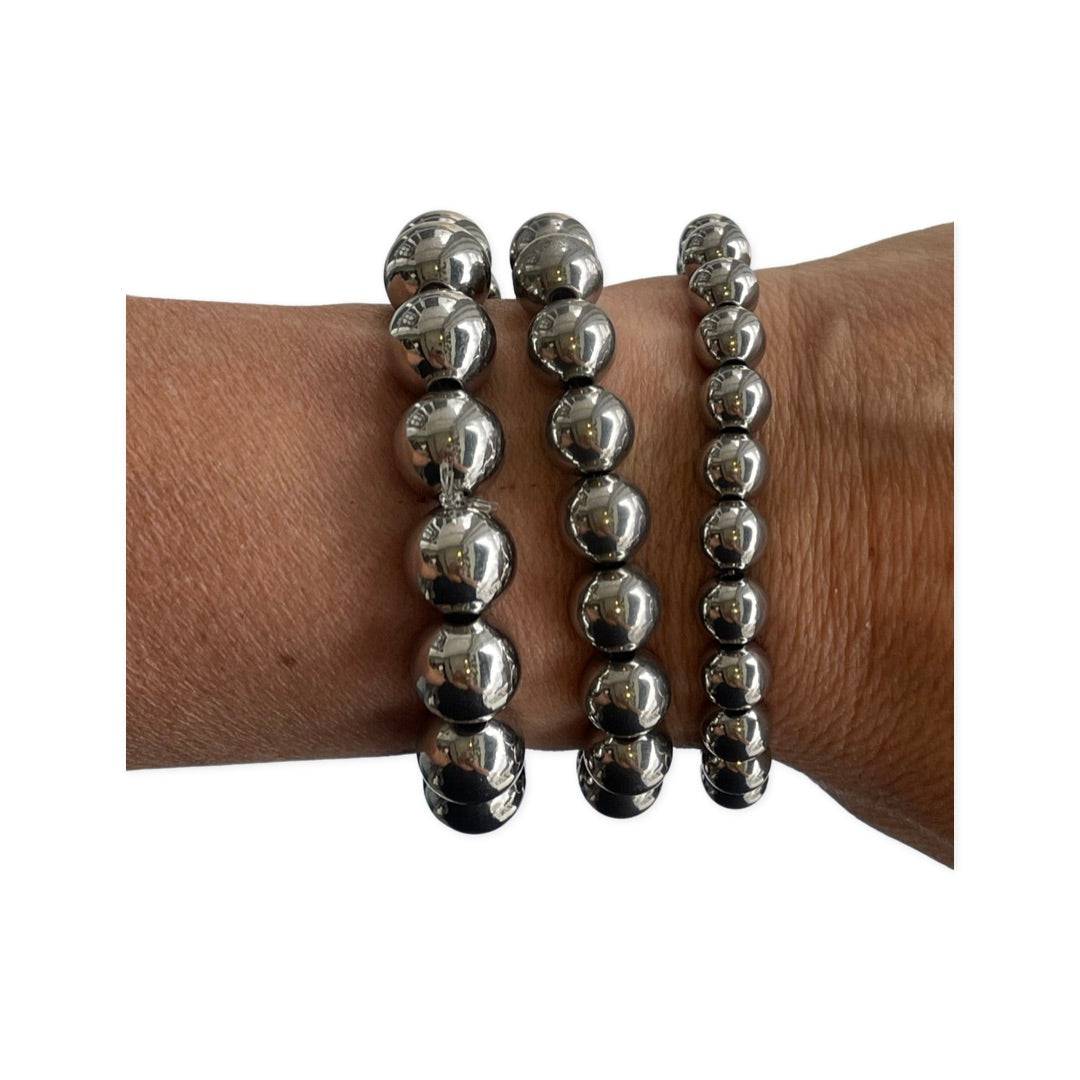 Silver Ball Bead Bracelets - Gottohaveitfashion