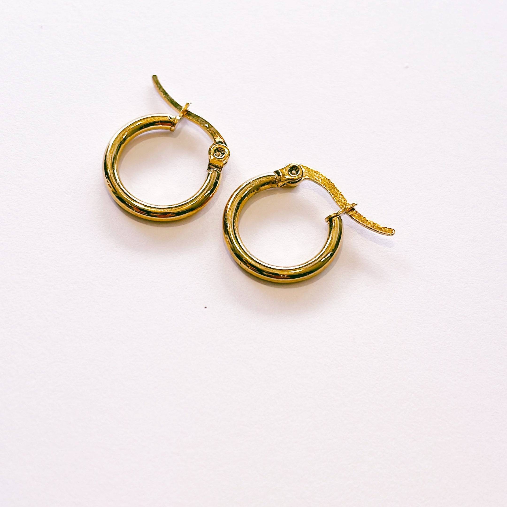Small Gold Hoops - Gottohaveitfashion