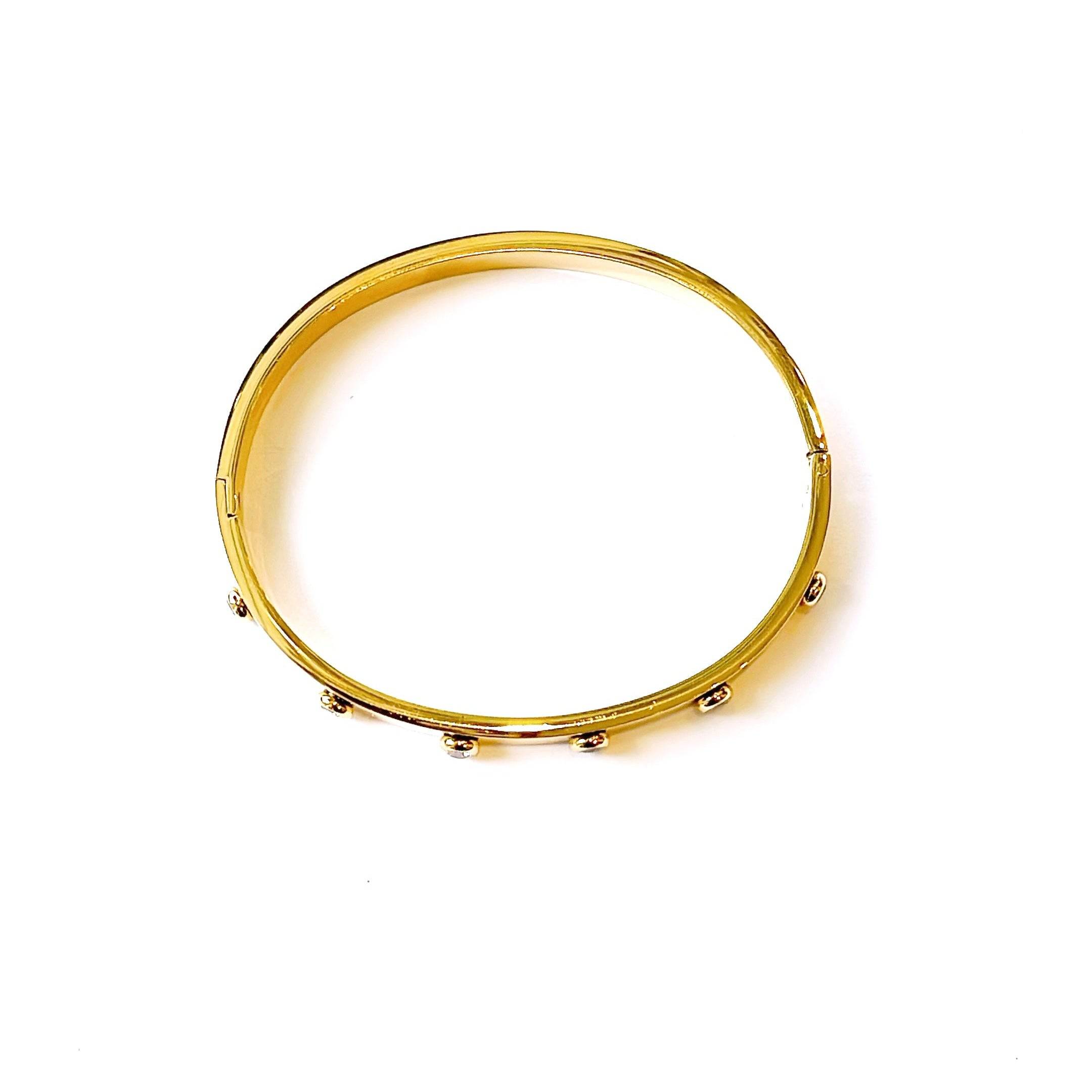 Zelda Gold Bangle Bracelet - Gottohaveitfashion