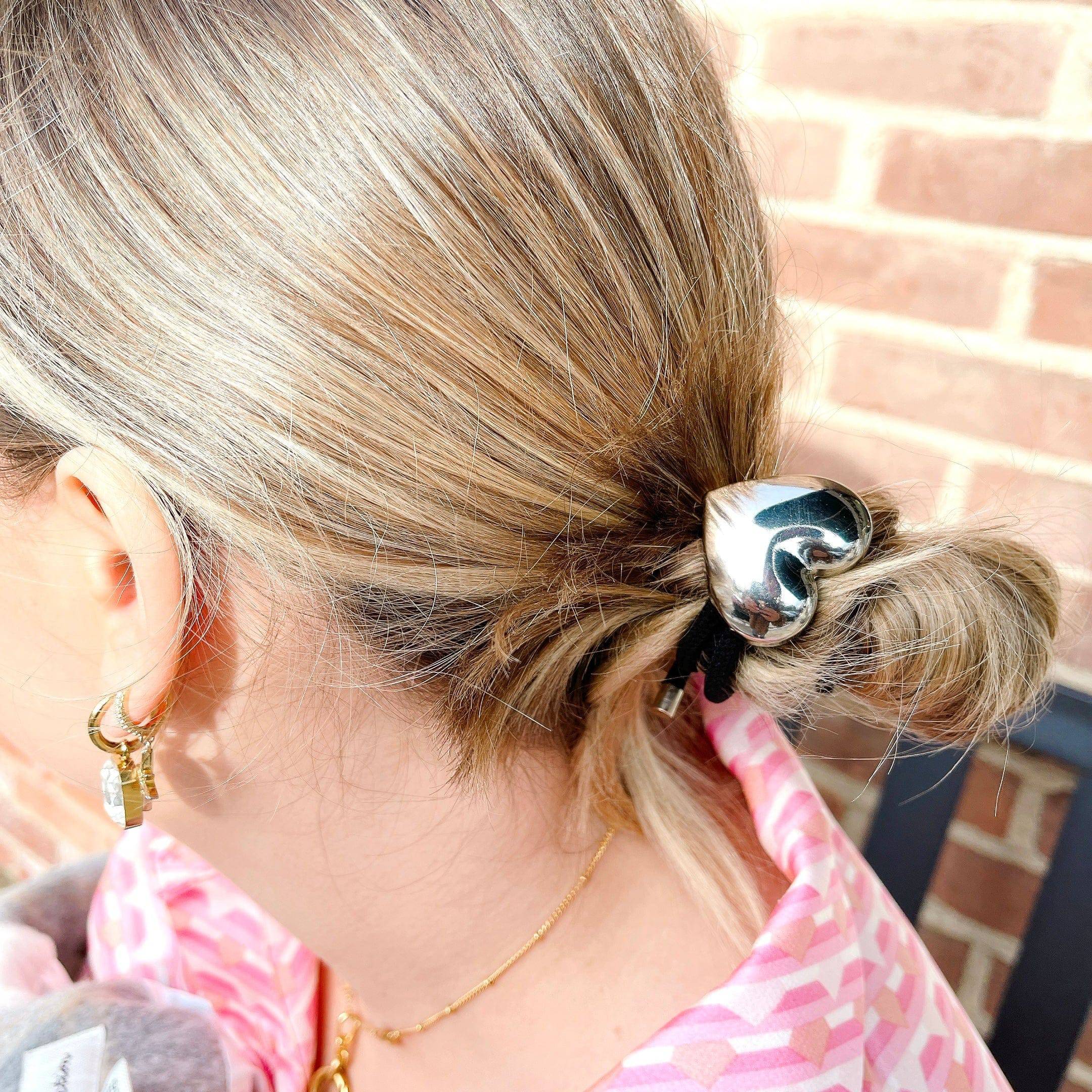 One Love Heart Hair Tie - Gottohaveitfashion