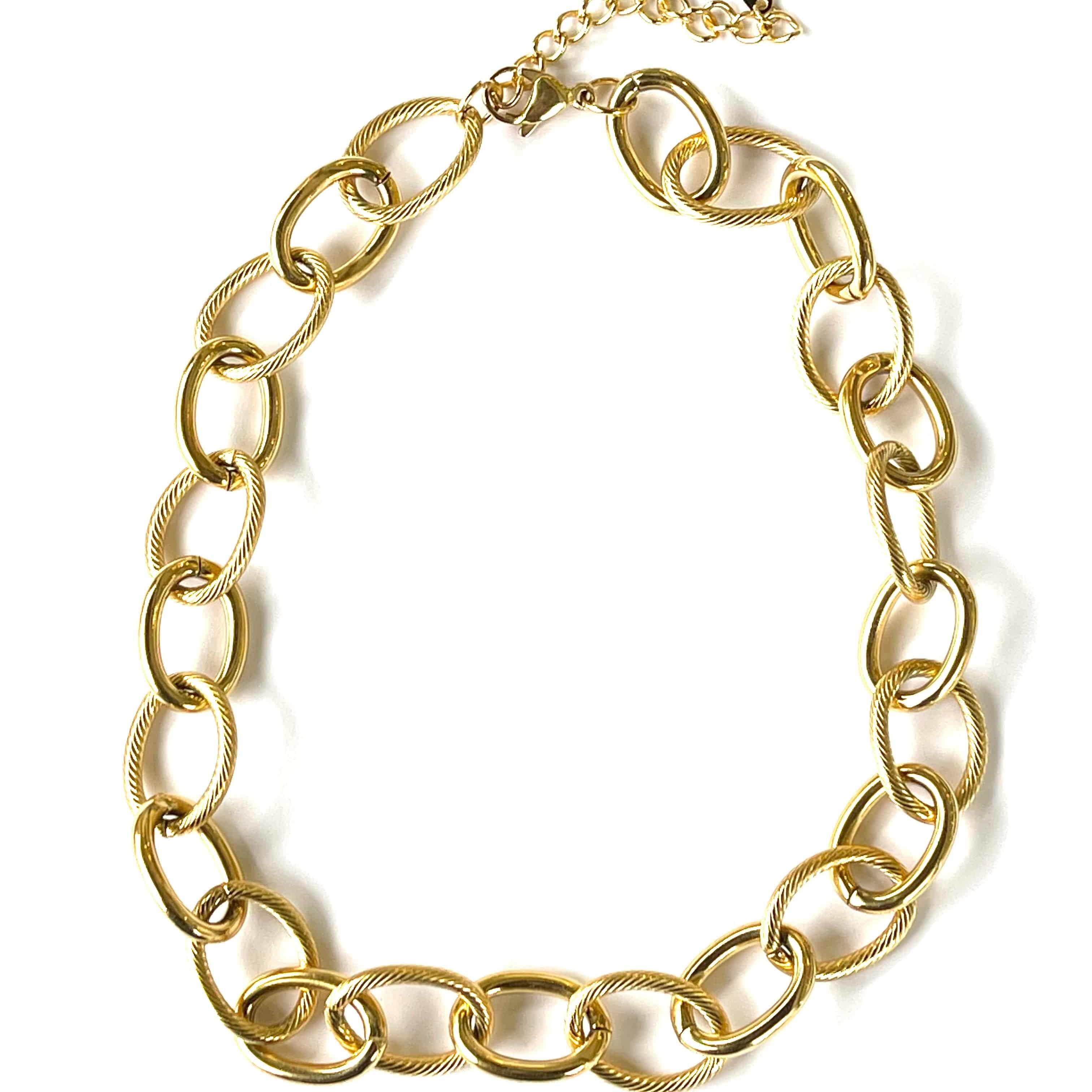 Gold Chunky Necklace - Gottohaveitfashion