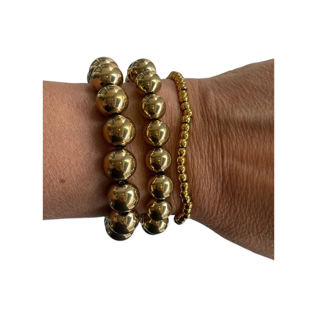 Gold Ball Bead Bracelets - Gottohaveitfashion