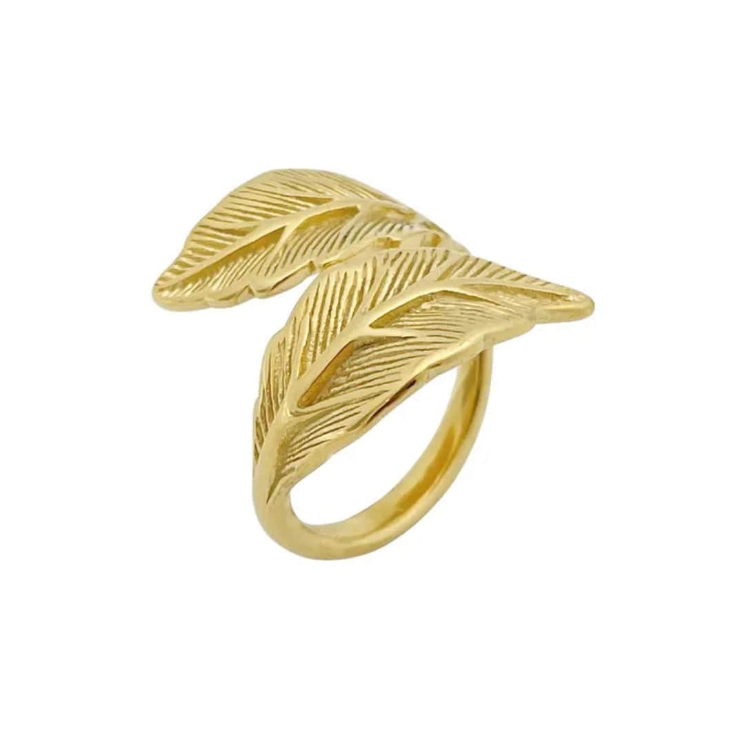 Gold Leaf Ring - Gottohaveitfashion