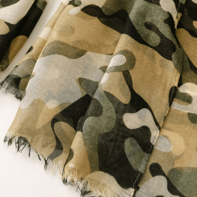 Camo Print Scarf - Gottohaveitfashion