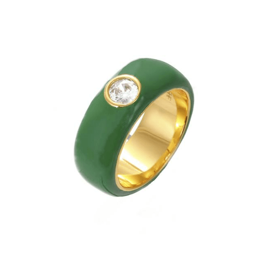 Give Me Some Color Enamel Ring - Gottohaveitfashion