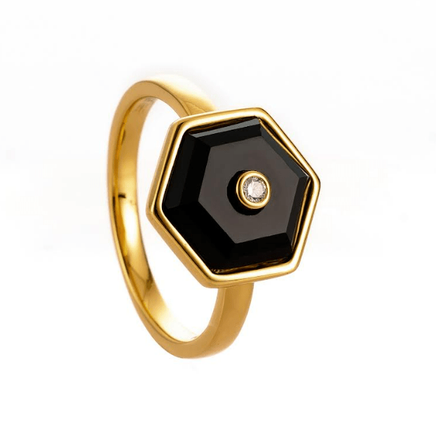 Margot Hexagon Ring - Gottohaveitfashion