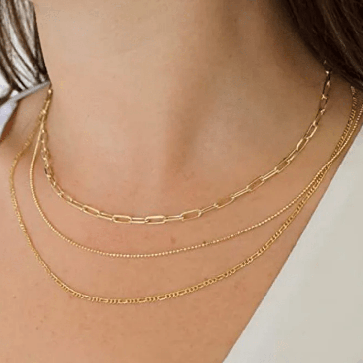 Paper Clip Chain Necklace #3 - Gottohaveitfashion