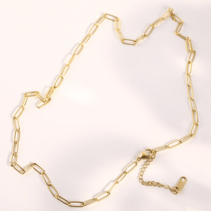 Paper Clip Chain Necklace - Gottohaveitfashion